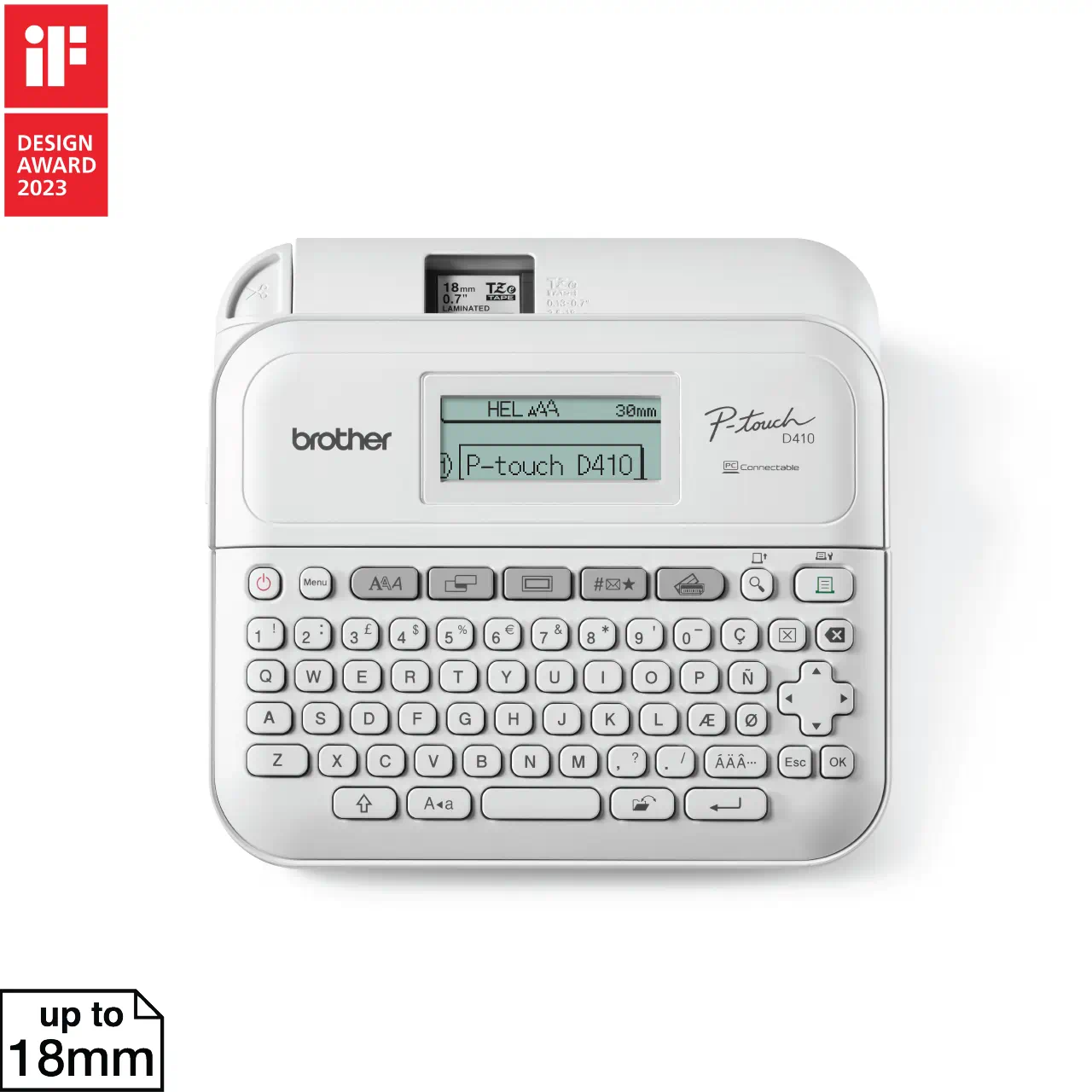 Brother PT-D410 Home / Office Advanced Connected Label Maker